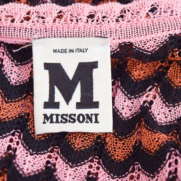 M Missoni Classic Zig Zag Knit Caftan Dress - Picture 5 of 5